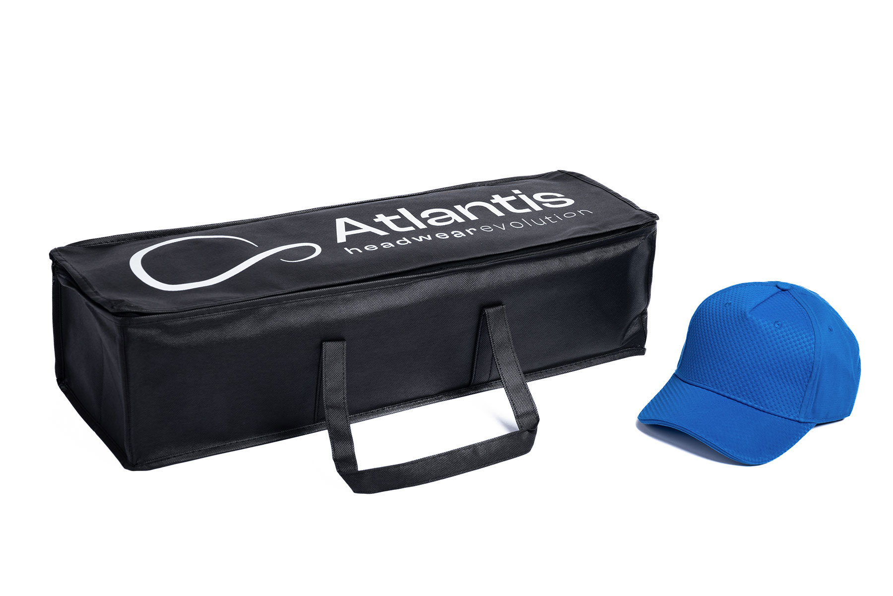 Сумка  "ATLANTIS BLACK NON WOVEN BAG", чёрный, 100% полиэстер